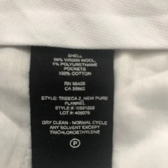 NWT Theory Wool Blend Charcoal Grey Ankle Pants